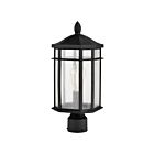 Nuvo Lighting 60-5758 1-Light Matte Black Outdoor Post Light