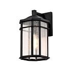 Nuvo Lighting Raiden 60-5760 1-Light Matte Black Outdoor Wall Light