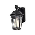 Nuvo Lighting East River 60-5945 1-Light Matte Black Outdoor Wall Light