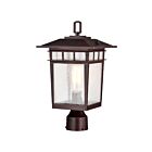 Nuvo Lighting 60-5952 1-Light Rustic Bronze Outdoor Post Light