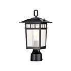 Nuvo Lighting 60-5956 1-Light Textured Black Outdoor Post Light