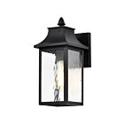 Nuvo Lighting Austen 60-5997 1-Light Matte Black Outdoor Wall Light