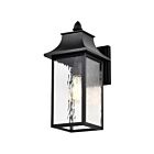 Nuvo Lighting Austen 60-5998 1-Light Matte Black Outdoor Wall Light