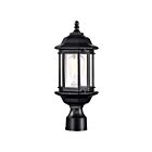 Nuvo Lighting 60-6116 1-Light Matte Black Outdoor Post Light