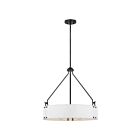 Nuvo Lighting 60-7692 Halter 4-Lights Matte Black Rod Pendant