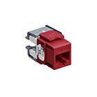 Leviton 6110G-RR6 10G 8P8C Red Jack