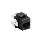 Leviton 61110-RE6 Black Category 6 Connector