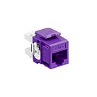 Leviton 61110-RP6 Purple Category 6 Connector