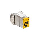 Leviton 61SJK-RY6 Jack Ax1 C6 Shielded Yellow