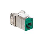 Leviton 6ASJK-RV6 Jack Ax1 C6A Shielded Green