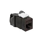 Leviton 6AUJK-RB6 Jack Ax1 C6A Utp Brown