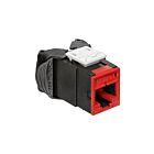 Leviton 6AUJK-RC6 Jack Ax1 C6A Utp Crimson