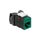 Leviton 6AUJK-RV6 Jack Ax1 C6A Utp Green