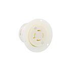 Leviton 7409-C Locking Flange Outlet-4W20A/10A