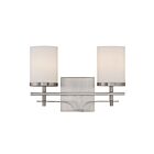 Savoy House Essentials 8-338-2-SN Colton 2-Lights 120W Satin Nickel Vanity Light
