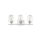 Savoy House Essentials 8-4030-3-SN Octave 3-Lights 180W Satin Nickel Vanity Light