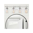 Savoy House Essentials 8-4030-4-11 Octave 4-Lights 240W Polished Chrome Vanity Light