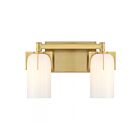 Savoy House 8-4128-2-322 Caldwell 2-Lights 120W Brass Vanity Light 