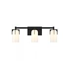 Savoy House 8-4128-3-BK Caldwell 3-Lights 180W Black Vanity Light 
