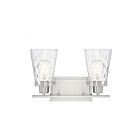 Savoy House 8-4508-2-SN Vaughan 2-Lights 120W Satin Nickel Vanity Light