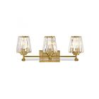Savoy House Essentials 8-6001-3-322 Garnet 3-Lights 180W Warm Brass Vanity Light