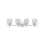 Savoy House 8-6601-4-11 Moreno 4-Lights 240W Chrome Vanity Light