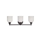 Savoy House Essentials 8-6836-3-13 Melrose 3-Lights 180W English Bronze Vanity Light