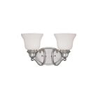 Savoy House Essentials 8-6837-2-69 Yates 2-Lights 120W Pewter Vanity Light