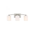 Savoy House Essentials 8-7710-3-SN Whitney 3-Lights 180W Satin Nickel Vanity Light