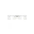 Savoy House 8-8204-4-109 Genry 4-Lights 240W Chrome/Polished Nickel Vanity Light