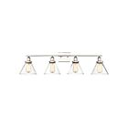 Savoy House Essentials 8-9130-4-109 Drake 4-Lights 240W Polished Nickel Vanity Light