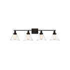 Savoy House Essentials 8-9130-4-13 Drake 4-Lights 240W English Bronze Vanity Light