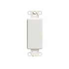 Leviton 80414-2W 80414-2W White Plate Blank Adapter