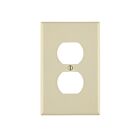 Leviton 80503-T 1 Gang Plastic Midsize Duplex Plate