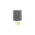 Leviton 8315-C Black Hospital Plug-N5-20P