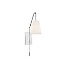 Savoy House Essentials Owen 9-0900CP-1-109 1-Light Polished Nickel Wall Sconce