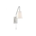Savoy House Essentials Owen 9-0900CP-1-SN 1-Light Satin Nickel Wall Sconce