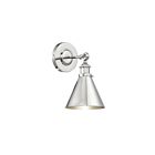 Savoy House Essentials Glenn 9-0901-1-109 1-Light Polished Nickel Wall Sconce