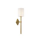 Savoy House Essentials Destin 9-0902-1-322 1-Light Warm Brass Wall Sconce