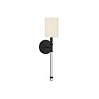 Savoy House Essentials Fremont 9-101-1-89 1-Light Matte Black Wall Sconce