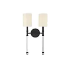 Savoy House Essentials Fremont 9-103-2-89 2-Lights Matte Black Wall Sconce