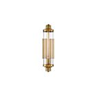 Savoy House Essentials Pike 9-16000-1-322 1-Light Warm Brass Wall Sconce