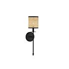 Savoy House Jaylar 9-1649-1-89 1-Light Matte Black Wall Sconce