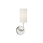 Savoy House Essentials Powell 9-1755-1-109 1-Light Polished Nickel Wall Sconce