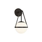 Savoy House Essentials Polson 9-1911-1-89 1-Light Matte Black Wall Sconce