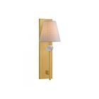 Savoy House Travis 9-1968-1-322 1-Light Warm Brass Wall Sconce