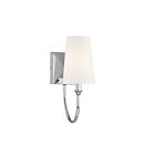Savoy House Essentials Cameron 9-2542-1-109 1-Light Polished Nickel Wall Sconce