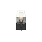 Savoy House Essentials Octave 9-4030-1-BK 1-Light Black Wall Sconce