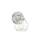 Savoy House Essentials 9-4050-1-SN Carson 1-Light 60W Satin Nickel Vanity Light