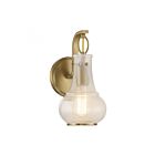 Savoy House Adams 9-4417-1-322 1-Light Warm Brass Wall Sconce